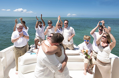 You can get married on a boat